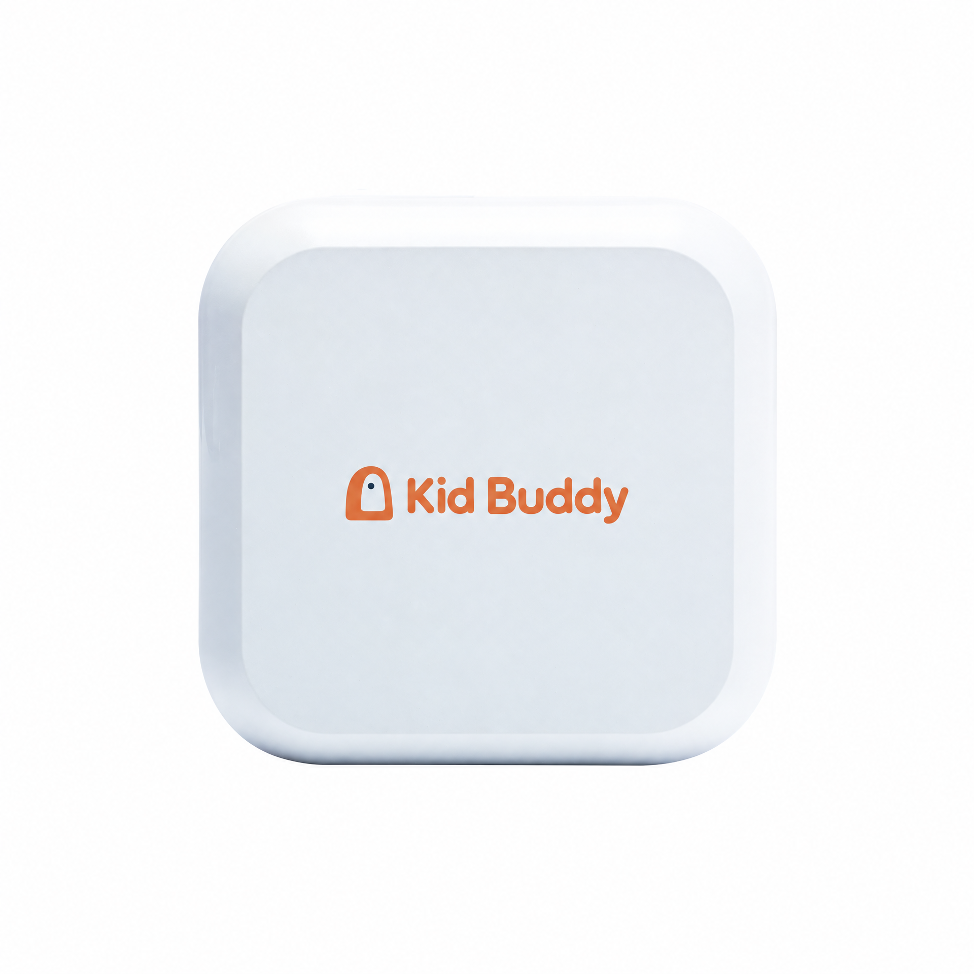 Kid Buddy AI Label Maker, a compact white label maker
